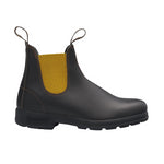 Blundstone Beatles Uomo in Pelle Marrone con Elastici Laterali Ocra