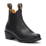 Blundstone Stivaletti Chelsea Donna in Pelle Nera con Tacco Basso