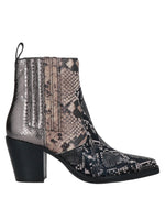 Steve Madden Camperos pitonato geniva con bande elastiche fasciate t.6