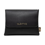 Mario Valentino Borsa a Tracolla Donna Linea Alexia in Pelle Sintetica Nera con Doppia Tracolla