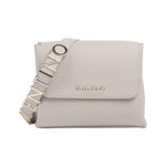 Mario Valentino Borsa a Tracolla Donna Linea Alexia in Pelle Sintetica Perla con Doppia Tracolla