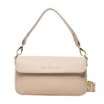 Mario Valentino Borsa a Spalla Donna Alexia Ecru con Bottone