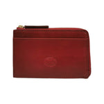 The Bridge Portacarte Linea Story Donna in Pelle Rossa