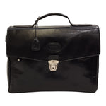 The Bridge Cartella Nera con Tracolla da Uomo