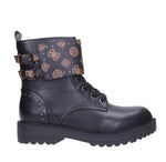 Guess Anfibio Nero con Lacci e Cerniera Laterale