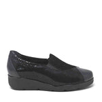Susimoda Slip On Nero in Camoscio e Naplak