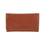 Gianni Conti Portafoglio Donna in Pelle Cognac con Clip