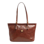The Bridge Shopper Cuoio Linea Story da Donna