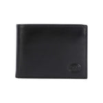 The Bridge Portafoglio Uomo Linea Story in Pelle Nera con Logo