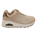 Skechers Slip On Naturale Uno-Shimmer Away da Donna