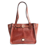 The Bridge Shopping Bag Cuoio Linea Biba