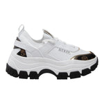 Guess sneakers platform bianca con dettagli stampa 4G