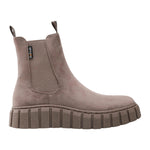 Refresh Beatles Donna in Camoscio Sintetico Tortora con Zip ed Elastico