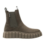 Refresh Beatles Donna in Camoscio Sintetico Verde con Zip ed Elastico