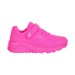 Skechers Sneakers Bambina in Ecopelle Fucsia Uno Lite