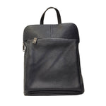 Caleidos Zaino/Borsa Donna in Pelle Blu a Due Scomparti