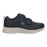 Lumberjack Scarpa Uomo in Ecopelle e Tessuto Blu con Doppio Strappo