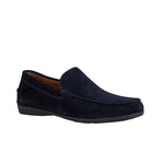 Geox Mocassino in camoscio blu
