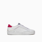 Crime London Sneakers Distressed flamingo bianco fuxia