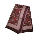 Gattinoni Roma Foulard Donna Bordeaux con Stampa Teodosia