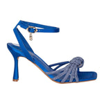 Gattinoni Roma Sandalo con Strass Donna Bluette con Tacco 70mm