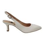 Scarpeborseonline Chanelle Donna in Ecopelle Bianca con Tacco Alto 65mm