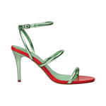 Fornarina Cherry Sandalo laminato verde