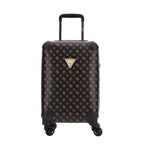 Guess Trolley piccolo marrone wilder 4g logo peony