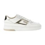 Guess Sneakers bianca silina con scritta logo dorata