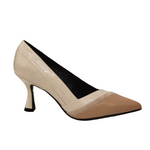 Luciano Barachini Décolletté Beige Donna in Pelle e Vernice t.8