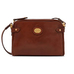 The Bridge Borsa a Tracolla Donna Linea Story in Vera Pelle Cuoio