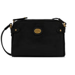 The Bridge Borsa a Tracolla Donna Linea Story in Vera Pelle Nera