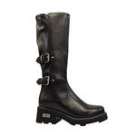 Cult Stivale nero grace high con doppia fibbia t.6