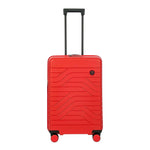 Bric's Trolley Medio Unisex Espansibile in Abs Rosso 4 Ruote