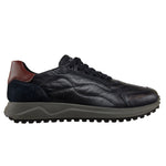 Igi&Co Sneakers blu in pelle e camoscio uomo