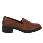 Enval Soft Mocassino cognac in pelle t.4