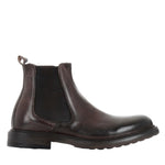 Exton Beatles Uomo in Pelle Testa di Moro con Elastici Laterali