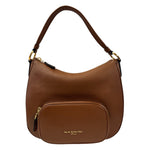 Nannini Firenze Borsa a Spalla Jessica Donna in Pelle Cuoio con Tasca Frontale