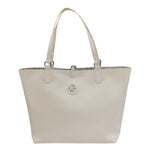 Gattinoni Roma Shopping Bag L Donna Reversibile Linea Teodosia Bianco con Pochette Interna e con Tracolla
