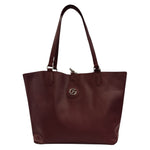 Gattinoni Roma Shopping Bag L Donna Reversibile Linea Teodosia Bordeaux con Pochette Interna e con Tracolla