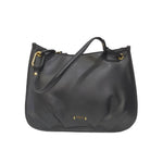 Gattinoni Roma Borsa a Spalla Donna Linea Coverage con 3 Scomparti in Colore Nero