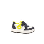 Balducci Sport Sneakers Bambino Bianca Blu con Strappo e Dettagli Fluo