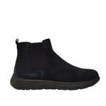 Geox Bealtes blu in camoscio con elastici laterali