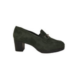 Susimoda Mocassino Verde in Camoscio con Accessorio t.5