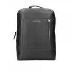 John Richmond Zaino Nero in Saffiano con Tasca Frontale