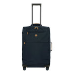 Bric's Trolley Medio Unisex in Tessuto Blu 4 Ruote
