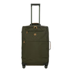 Bric's Trolley Medio Unisex in Tessuto Oliva 4 Ruote