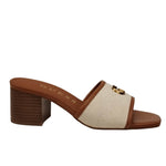 Guess Ciabatta Ulliye Biege con Fantasia Intrecciata t.6