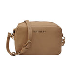 Mario Valentino Camera Bag Donna in Ecopelle Beige con Tracolla e Logo