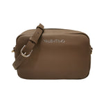 Mario Valentino Camera Bag Donna in Ecopelle Tortora con Tracolla e Logo